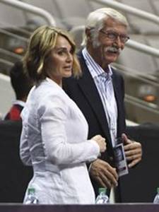 Nadia Comaneci and Bella Karolyi at the U.S.  Olympic