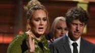 Why were people booing after Adele's acceptance speech?